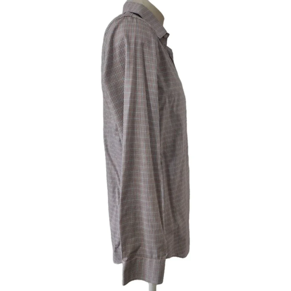 Banana Republic Dress Shirt Mens Size Large Slim Fit Collared Long sleeve Stripe